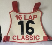 Vintage Original 16 Lap Classic Speedway Race Jacket Race worn