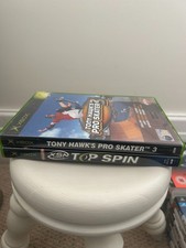 Xbox Original 2-Game Bundle - Tony Hawks Pro Skater 3 + Top Spin