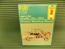 Fiat 128 inc Rally 3P Berlinetta Coupe Haynes Workshop Manual
