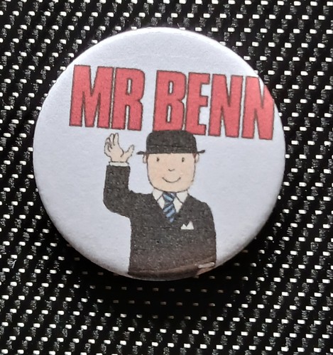 Benn button pin badge - mr, 25mm