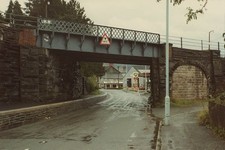 PHOTO  MACHYNLLETH RAILWAY