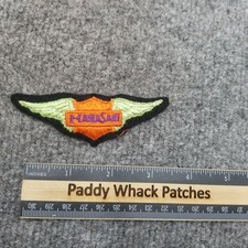 Vintage Kawasaki Patch Wings