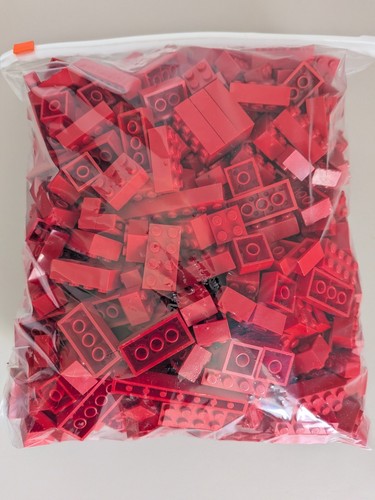 Lego red bricks - lego,