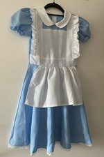 Alice In Wonderland Costume. Girls 6-8 Years Old. Good Condition.
