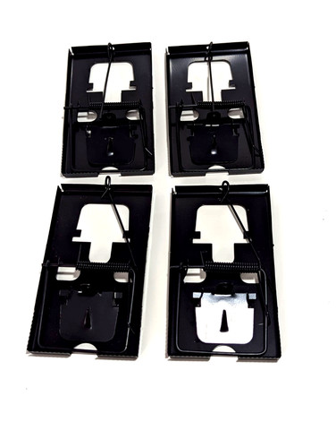4pc metal spring mouse - 4pc,