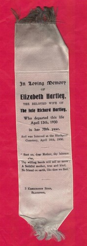 Silk bookmark in loving - bookmark.,