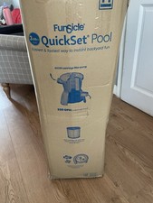 Funsicle 12ft Quickset Pool Filter Pump Cover & Ground Cloth New In Box