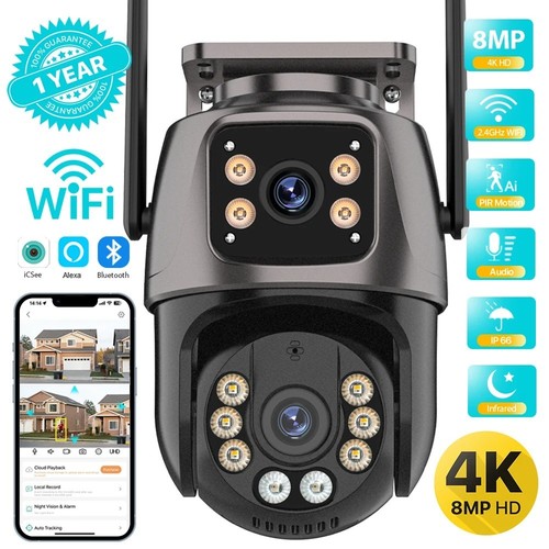 8mp wifi ptz - ip, security