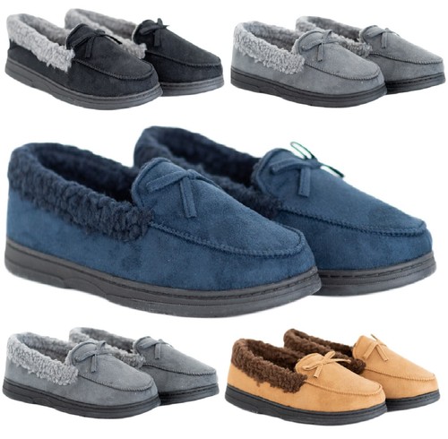 Mens moccasin indoor light - moccasin,
