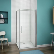 Frameless Pivot Shower