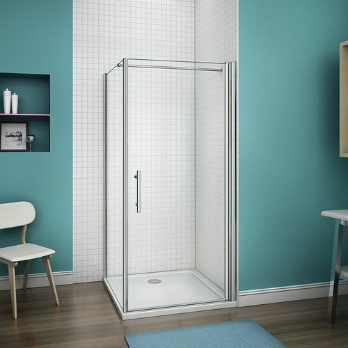 Frameless pivot shower - frameless,