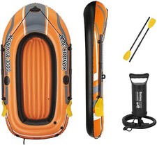 Bestway Inflatable Kondor 3000 Hydro-Force Dinghy Rubber Boat Oars Air Pump