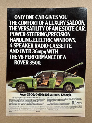Rover sd1 3500 - sd1,