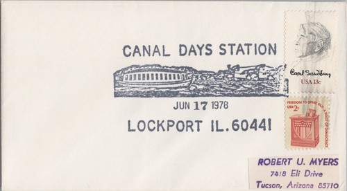 Canal days station lockport - canal,