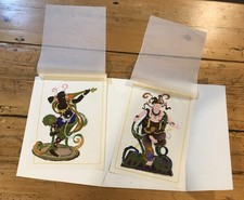 paper cuts depicting Chinese