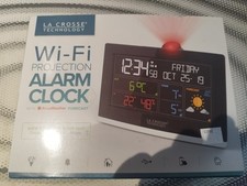 La Crosse Technology WiFi Weather Projection Alarm Clock