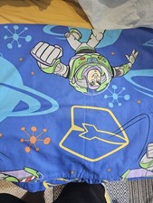 Buzz Lightyear Toy Story. Single Duvet Cover In Excellent  Condtion Blue