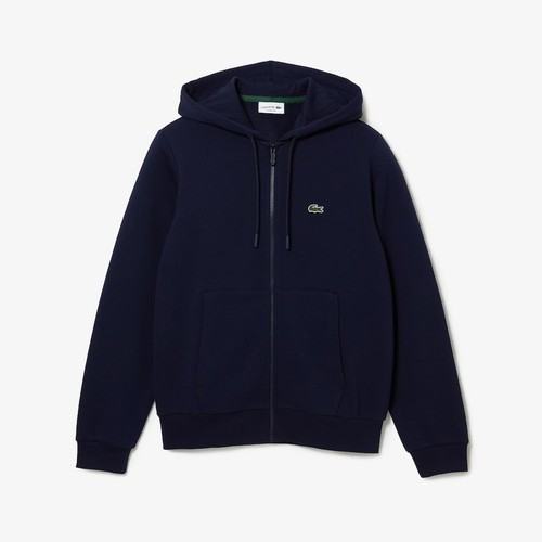 Lacoste zip hoodie - lacoste, navy