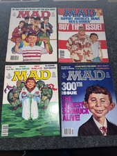 Lot of  4 Mad Magazines
