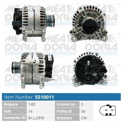 5510011 meat doria generator - 5510011,