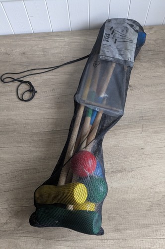 Croquet set complete with - croquet,