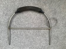 Stainless Steel Spiked Falconry Bow Perch Small Size