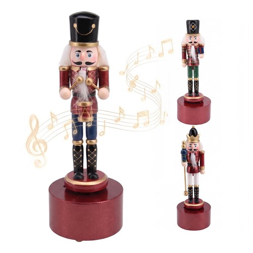 Wooden christmas nutcracker - wooden,