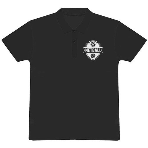 Netball emblem adult cotton - 'netball,