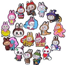 18pcs LABUBU TheMonsters Shoes