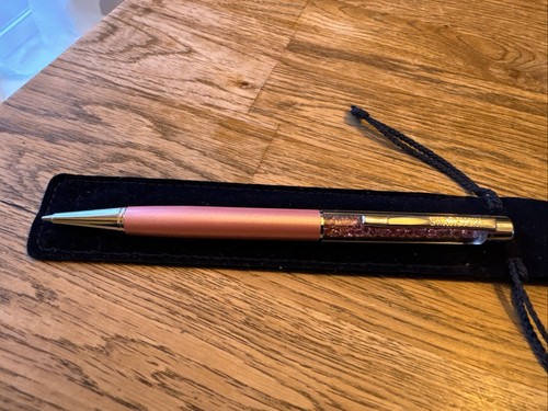 Swarovski crystal pen - crystal, pink