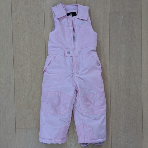 Spyder toddler girls snow bib - snow,