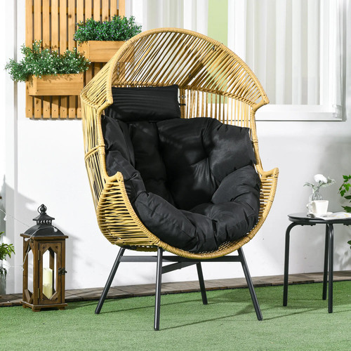 Garden rattan egg chair - garden, patio