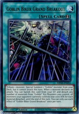 MP25-EN251 Goblin Biker Grand Breakout : Ultra Rare 1st Edition Mint YuGiOh Card