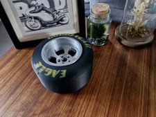 HOTROD Slot Mag Key Bowl – Vintage Cragar Style Drag Racing American Racing Art