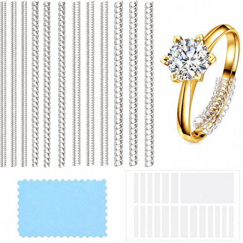 6pcs ring size - size, clear