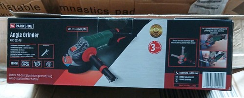 Parkside angle grinder pws 125 - angle,