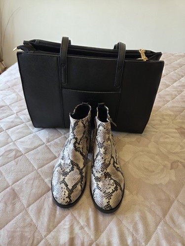 Clarks grey snakeskin effect - clarks,