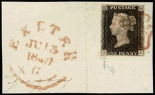 Penny Black Stamp POSTAL