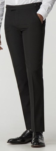 Mens plain black wedding - black,