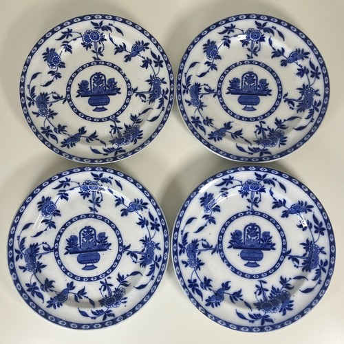 Vintage minton delft blue flow - vintage,