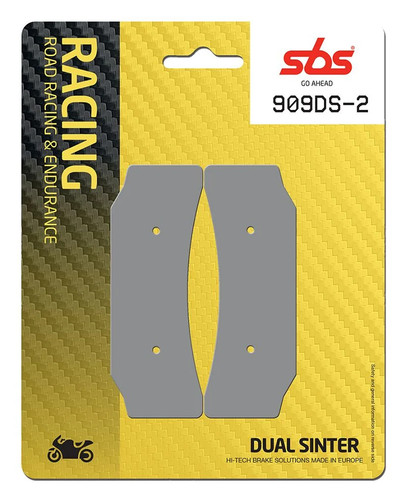 Sbs brake pad - pad, dual