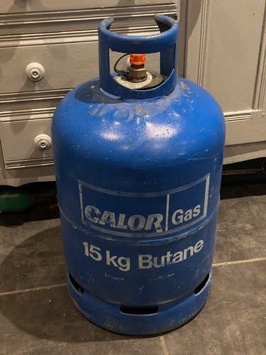 Empty 15kg calor butane gas - empty,