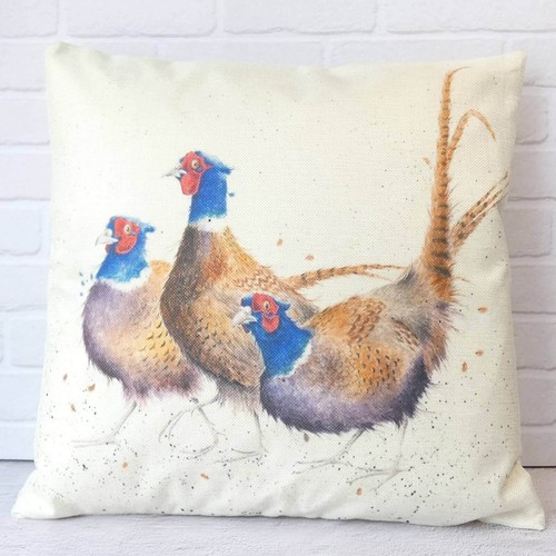 Pheasant cushion cover - pheasant,