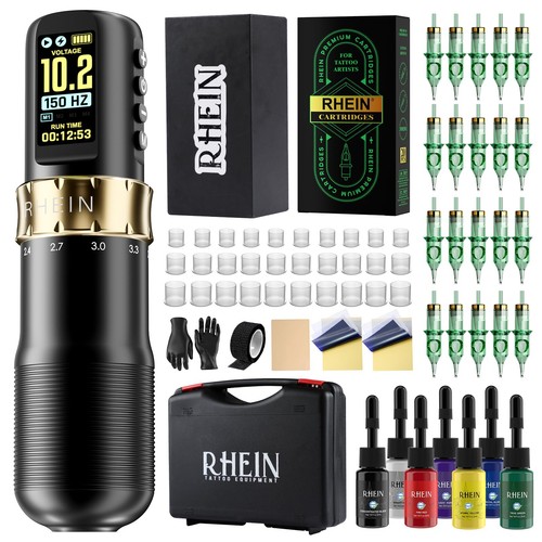Rhein tattoo gun - kit, cordless