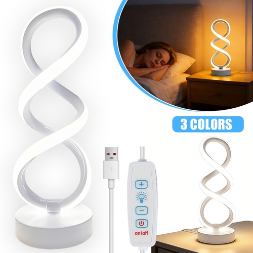 Spiral led night light - night,