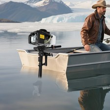 4-stroke 4HP Outboard Motor Shaft Fishing Boat Engine Air-Cooled CDI System