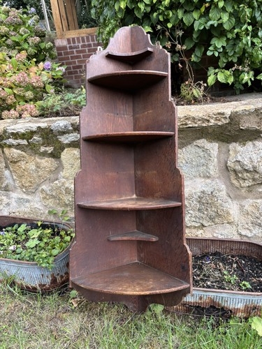 Antique oak corner - , wall