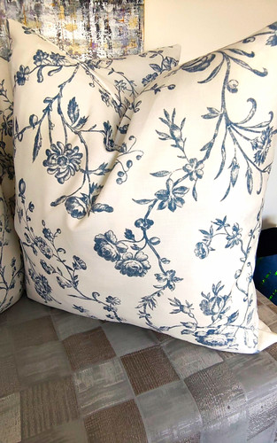 Pair new handmade cushion - pair,