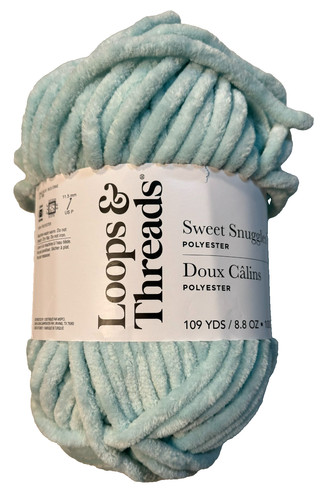 Loops threads chalk blue - &,