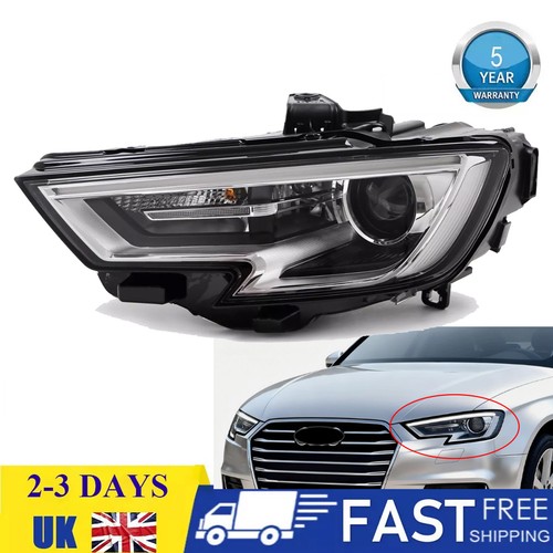 Xenon headlight for - audi, 8v